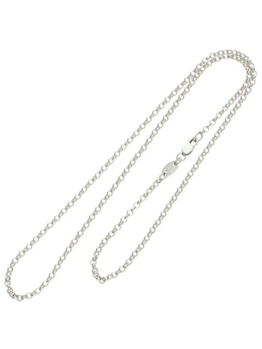 Chrome Hearts Neckchain Roll Chain Silver Necklace